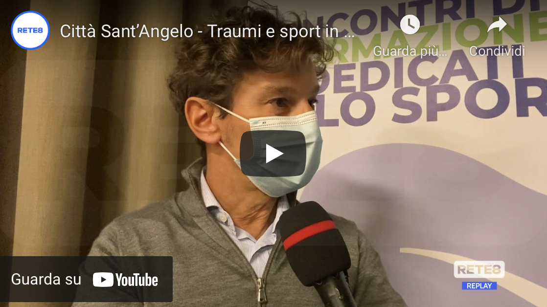 Intervista al Dr. Gabriele Tavolieri durante la trasmissione televisiva di Rete8.